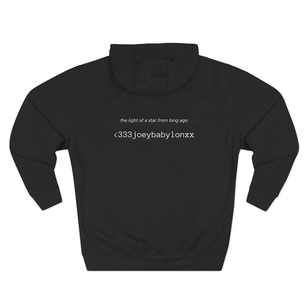 the light of a star from long ago hoodie